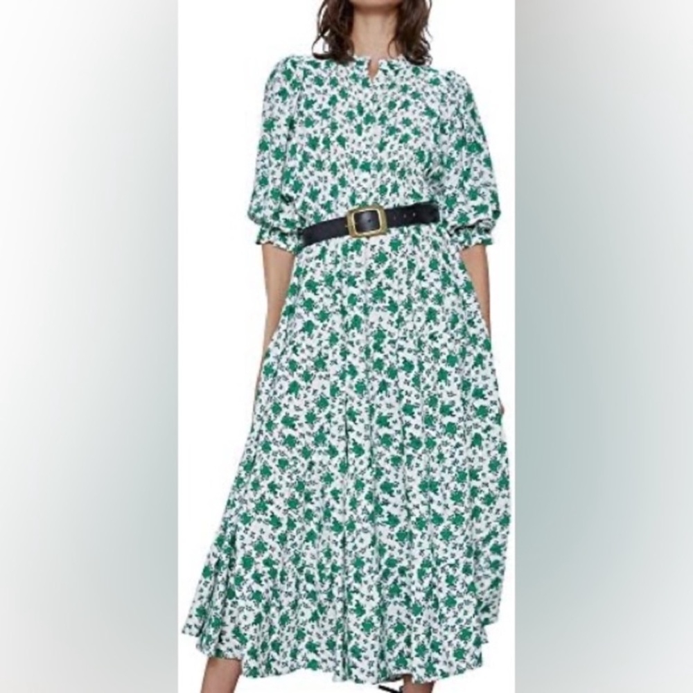 Zara Floral Maxi Dress